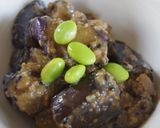 ナスとにんにくの甘味噌炒め（丼でも）作り方5写真