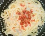 冷製パスタ★専用ソースにベーコンをプラス作り方4写真