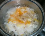 ゴマの風味の野菜たっぷり餃子スープ作り方3写真