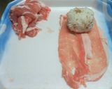 簡単☆肉巻きおにぎり作り方3写真