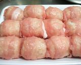 簡単☆肉巻きおにぎり作り方4写真