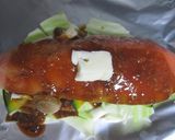 ホイルの中で鮭のちゃんちゃん焼き作り方4写真