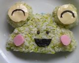 デコカレー♪にっこりカエルさん作り方4写真