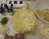 豚ひき肉とキャベツの重ね蒸し作り方2写真