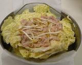 豚ひき肉とキャベツの重ね蒸し作り方4写真