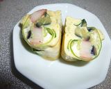 卵1個　レンジで簡単　和風半熟オムレツ作り方14写真