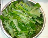 タイ風空芯菜の味噌炒め★1分でパックブン作り方1写真