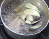 汁が紫にならない☆皮付きなすの味噌汁作り方2写真