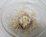 もやし納豆チーズトースト作り方1写真