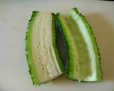 ゴーヤと人参のかき揚げ作り方1写真