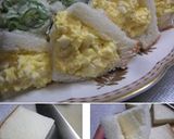 必見！パン屋さんのふんわり玉子サンド❤作り方5写真