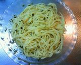 青さのりと味噌茄子の冷製パスタ作り方8写真