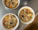 ゴロゴロ野菜魚肉ソーセージロコモコ炒煮風作り方15写真
