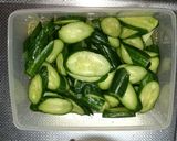 ☆簡単☆ きゅうりのサッパリからし漬け物作り方3写真
