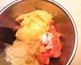 手を汚さない♪簡単きのこ煮込みハンバーグ作り方3写真