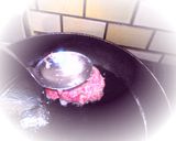 手を汚さない♪簡単きのこ煮込みハンバーグ作り方7写真