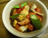 レンジで作る。夏野菜の冷製ラタトゥイユ作り方4写真