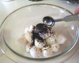おつまみに♪モッツァレラチーズゆかり和え作り方2写真