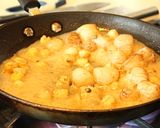 帆立のレモンバターソースがけ豪快トースト作り方4写真