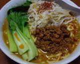 濃厚胡麻が香る！大盛もやしの坦々麺。作り方7写真