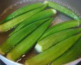 ◇オクラの黄身醤油和え◇作り方3写真