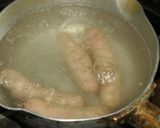 炒めキャベツのホットドック作り方3写真