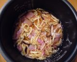 しいたけ香る♪　鶏ごぼう炊き込みご飯☆作り方4写真