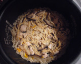 しいたけ香る♪　鶏ごぼう炊き込みご飯☆作り方5写真