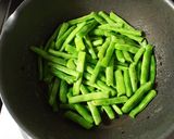 実家の味 インゲンのクタクタ炒め煮作り方2写真