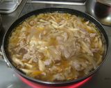 熱々とろとろ✿我が家の具だくさん豚丼✿作り方8写真