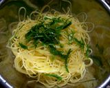 あさりと大葉の冷製スープパスタ作り方6写真