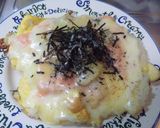 明太ごはんピザ作り方12写真