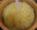 ひき肉とキムチのスタミナパスタ作り方6写真