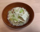 豆腐とキャベツと茸のそぼろ煮作り方11写真