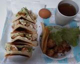 向井くうのケンタッキー風チキンサンド作り方11写真