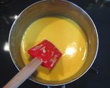 マンゴーとココナッツのレアチーズケーキ作り方5写真