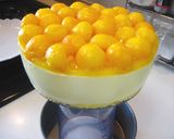 マンゴーとココナッツのレアチーズケーキ作り方15写真