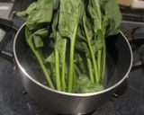 男のほうれんそうのなめたけ和え作り方1写真