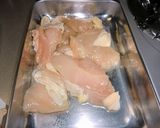 ヘルシー鶏むね肉で油淋鶏♪ユーリンチー作り方1写真