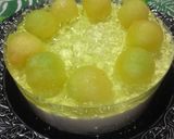 贅沢メロンとマスカルポーネのチーズケーキ作り方19写真