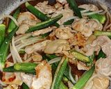 オクラと豚肉の甘辛炒め作り方6写真