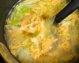 【簡単】白菜と卵の中華スープ作り方7写真