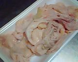 居酒屋さんの☆カリカリ鶏皮せんべい焼き!作り方1写真