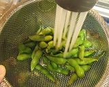 レンジで簡単☆クッキングシートで枝豆♪作り方2写真