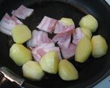 ほっくり ☆ じゃがバターベーコン♪作り方3写真