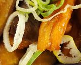 なすとさつま揚げの梅肉ソース作り方4写真