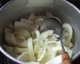 鍋にくっつかないイカの卵とじ作り方2写真