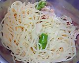 冷製パスタ☆茹でて切って混ぜるだけ!作り方4写真