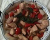 鶏肉とバジルのピリ辛炒め作り方4写真