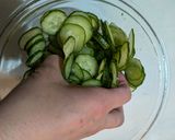 ポリポリ食感があとを引く 煎りきゅうり作り方3写真